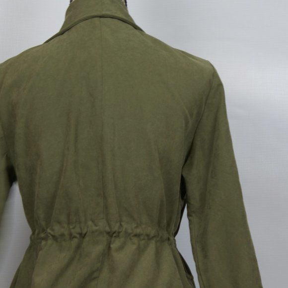 Shein Army Green top Sz M - Picture 6 of 12